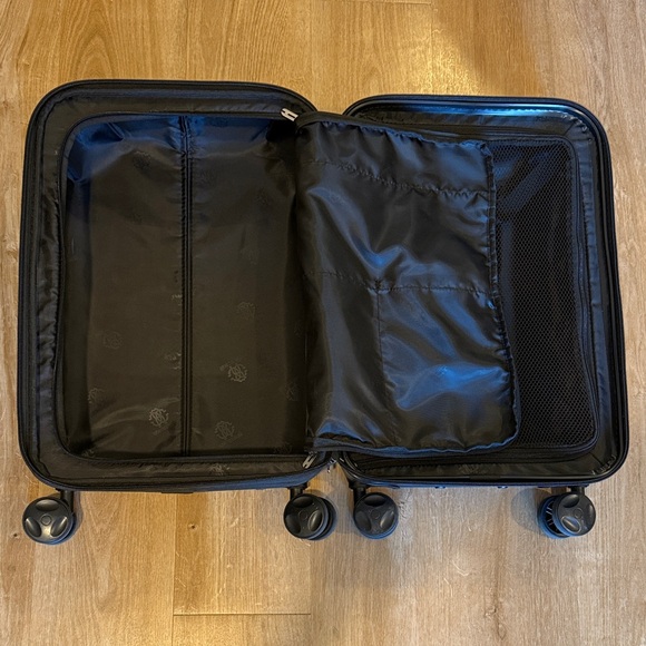 Roberto Cavalli Black 20” Travel Luggage - Picture 6 of 7